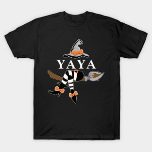 yaya witch halloween T-Shirt